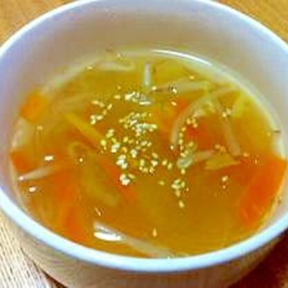 野菜たくさん春雨中華スープ